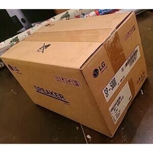 NEW LG SP-5200 Black Stereo Computer Speakers Set of 2